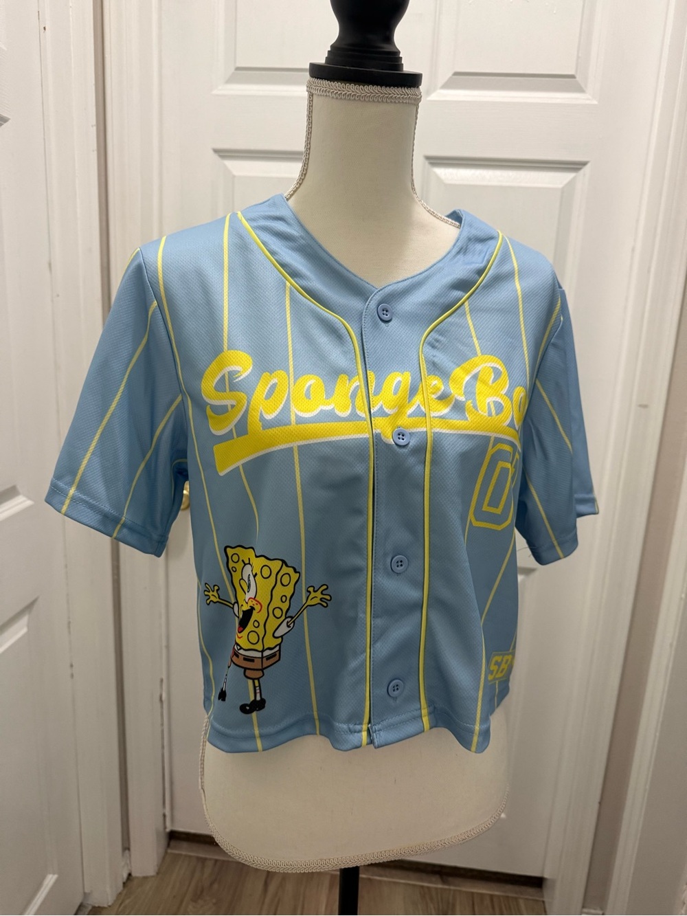 Nickelodeon SpongeBob SquarePants Women’s Graphic Jersey NWT XXS